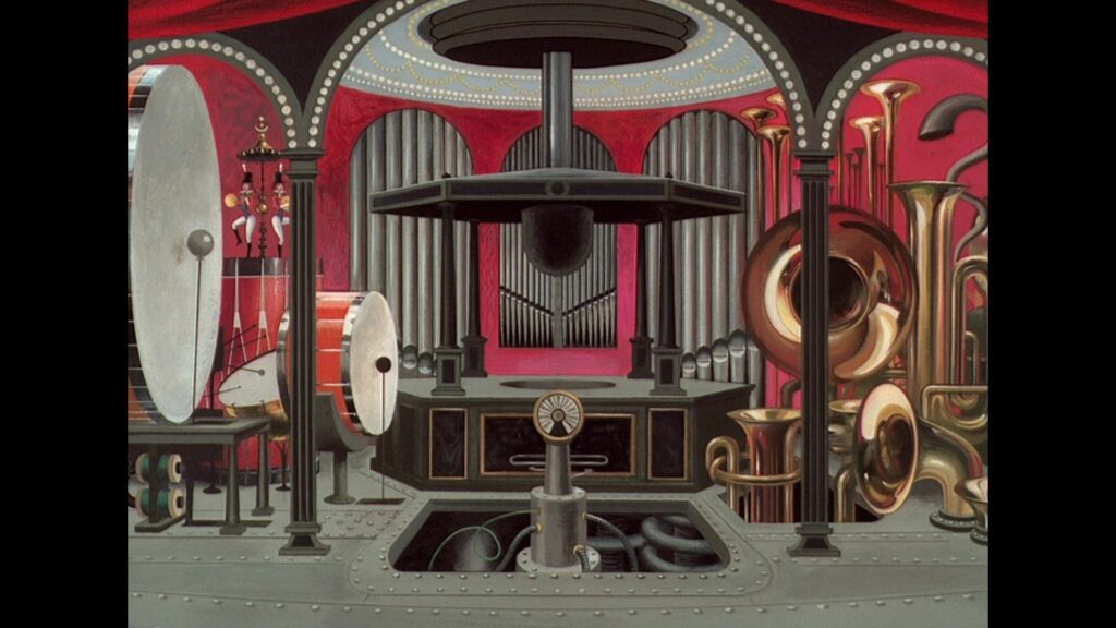 The king's enormous organ