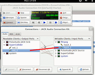 Recording Audio and Video from SuperCollider on Ubuntu Studio